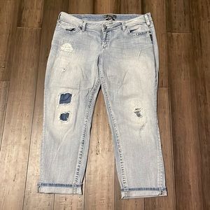 Silver Sam boyfriend size 14